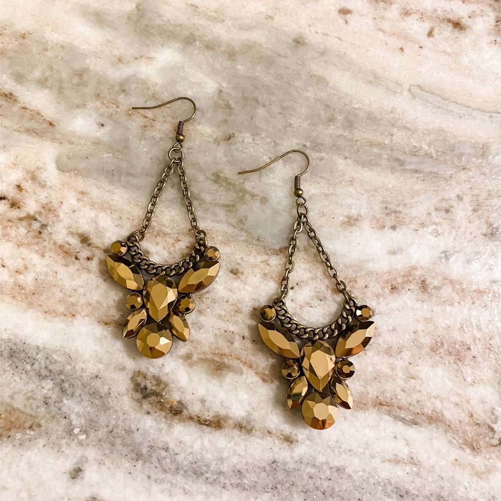 Paparazzi Brass Earrings